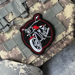 Parche táctico militar bordado con velcro gancho y bucle