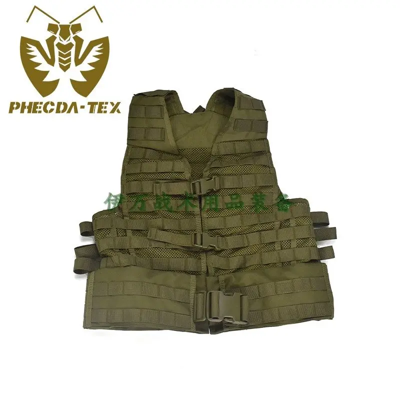 Chaleco táctico ajustable en cintura 1000D estilo ruso