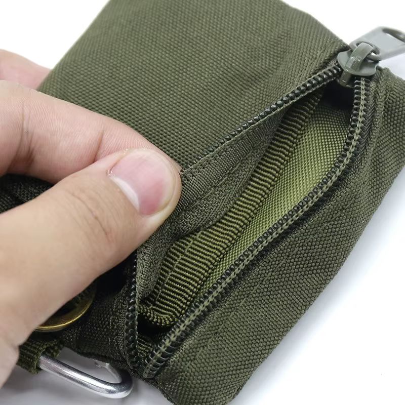 Pouch táctico EDC de nylon para llaves, monedero y tarjetas - imagen 2
