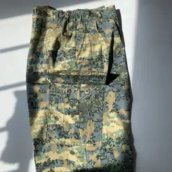 Uniforme camuflaje algodón grueso resistente al desgaste anti-pilling