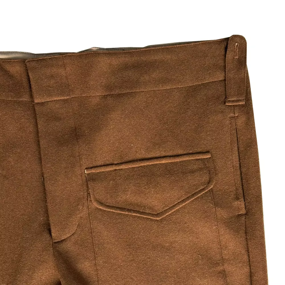 Pantalones tácticos de lana P37 vintage Segunda Guerra Mundial británicos - imagen 4