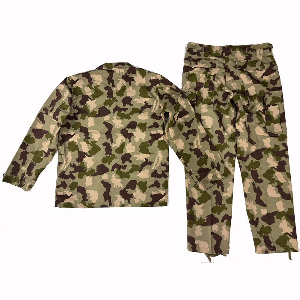 Uniforme BDU de algodón con camuflaje de hoja de arce resistente - imagen 4