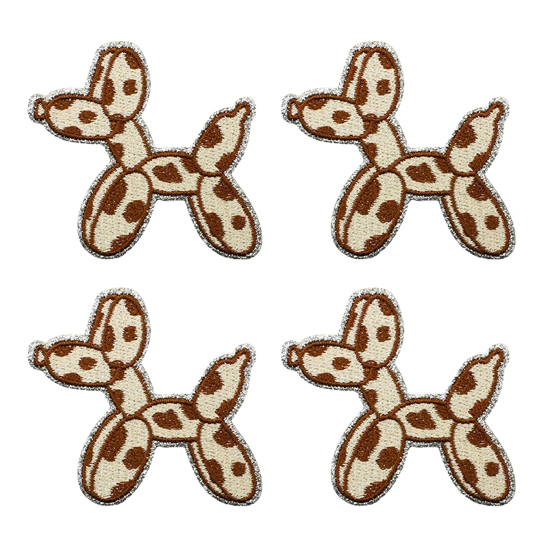 Parches bordados leopardo y estrella – Termoadhesivos para ropa - imagen 2