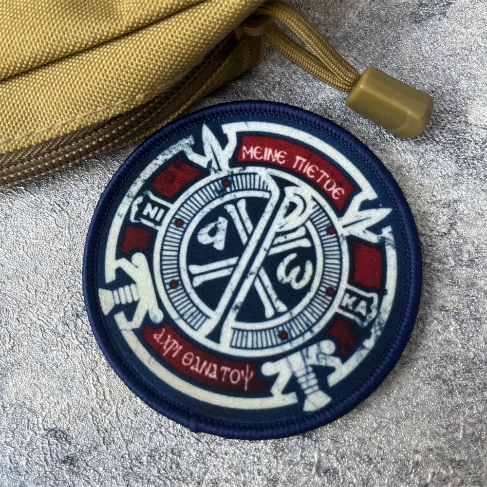 Parche táctico velcro Constantine's Cross – Moral militar para equipamiento - imagen 4
