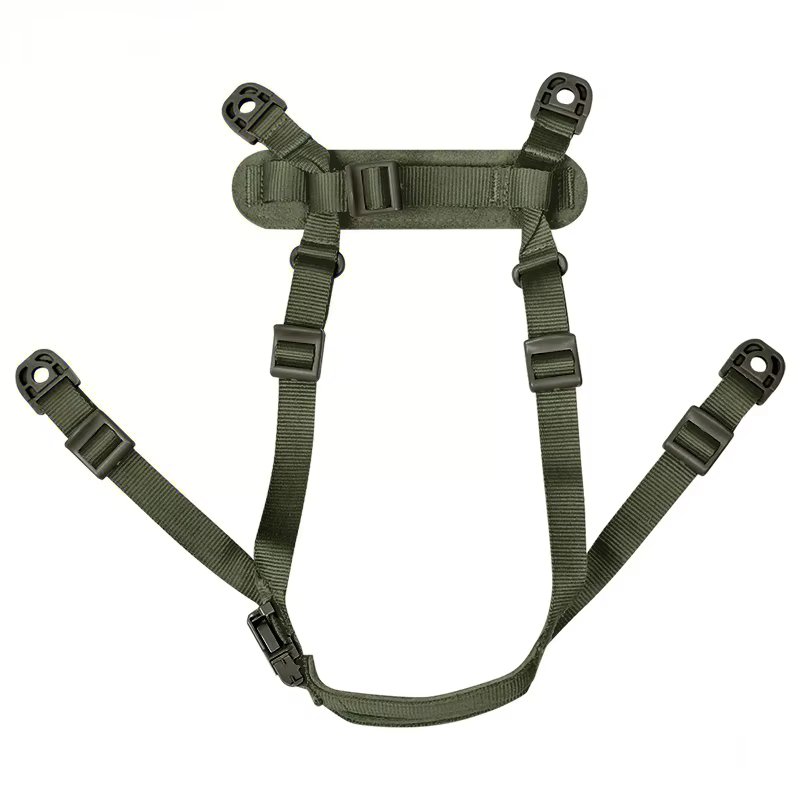 Suspensión casco táctico 4 puntos – compatible MICH ACH PASGT M88