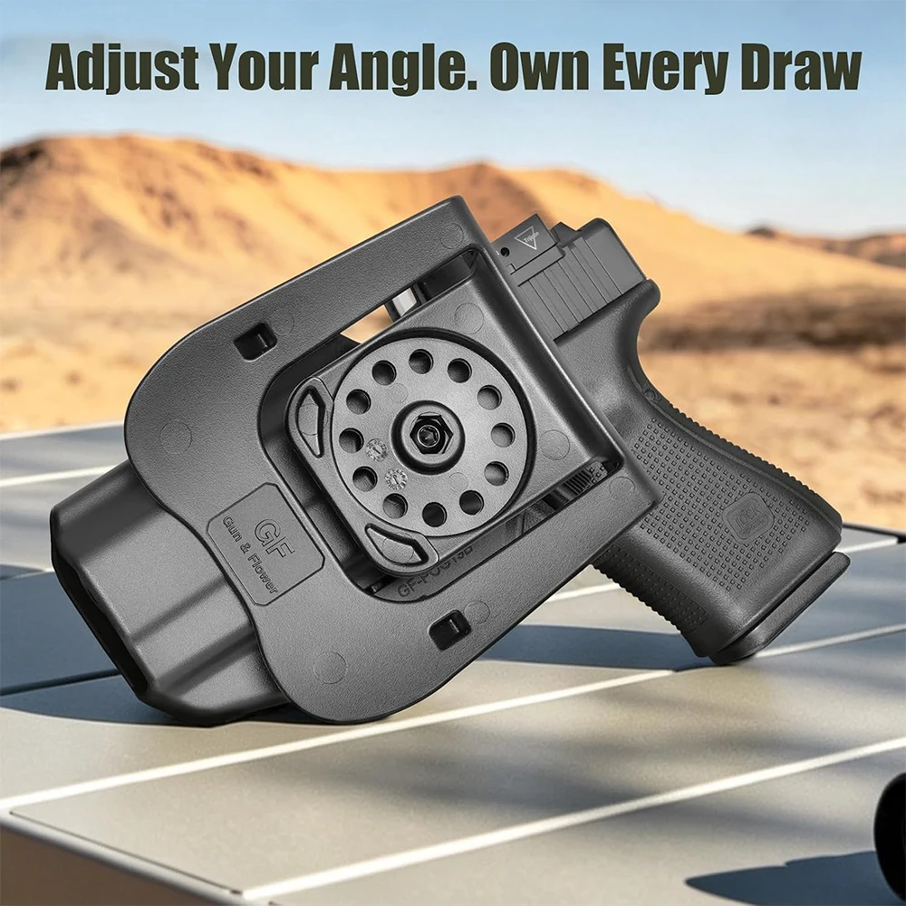 Funda OWB Gun Flower compatible con modelos Glock