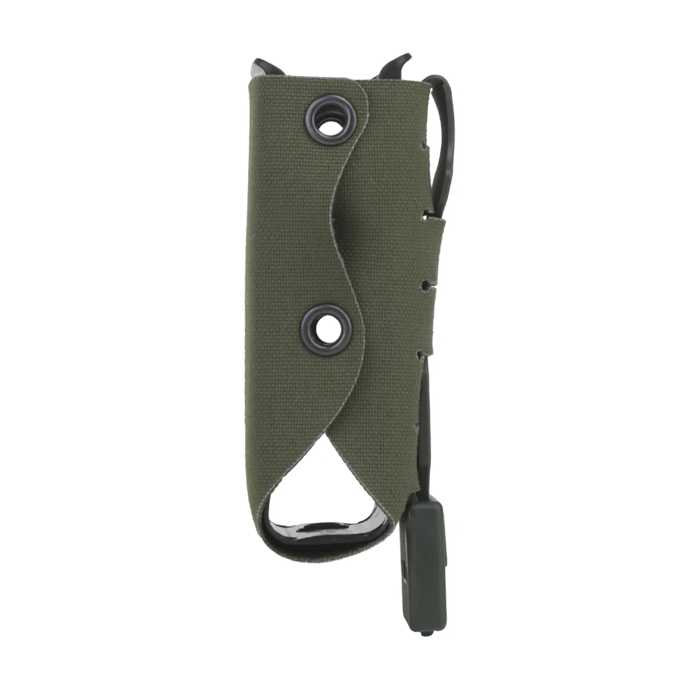 Riñonera en uso táctico