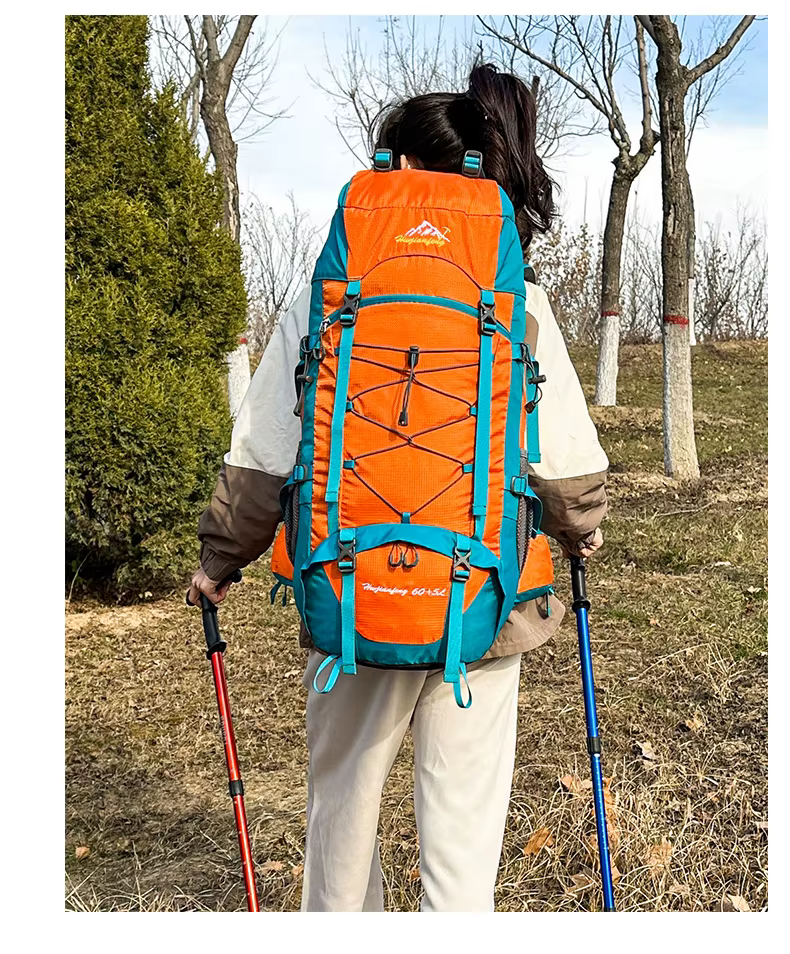 Mochila con compartimento para zapatos vista lateral