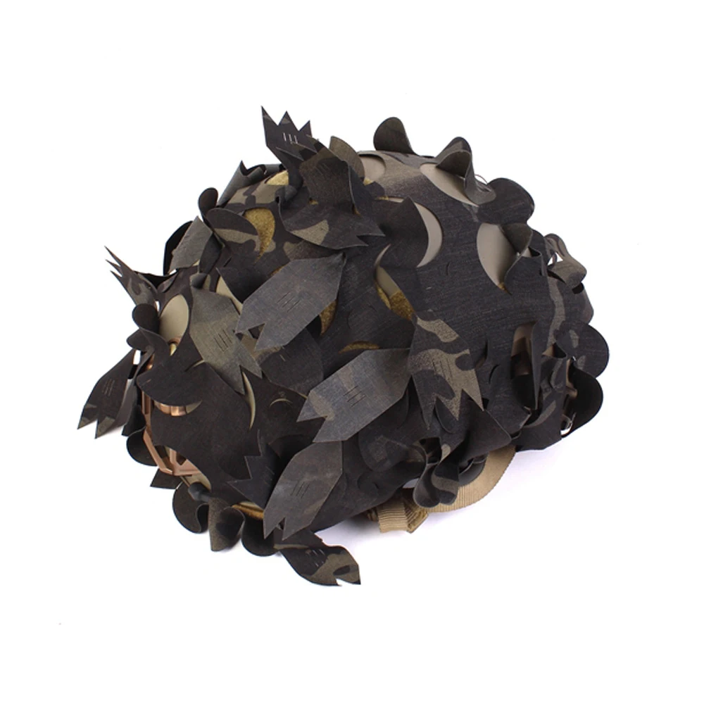 Predator OT20 cubierta de casco ghillie 3D net - imagen 2