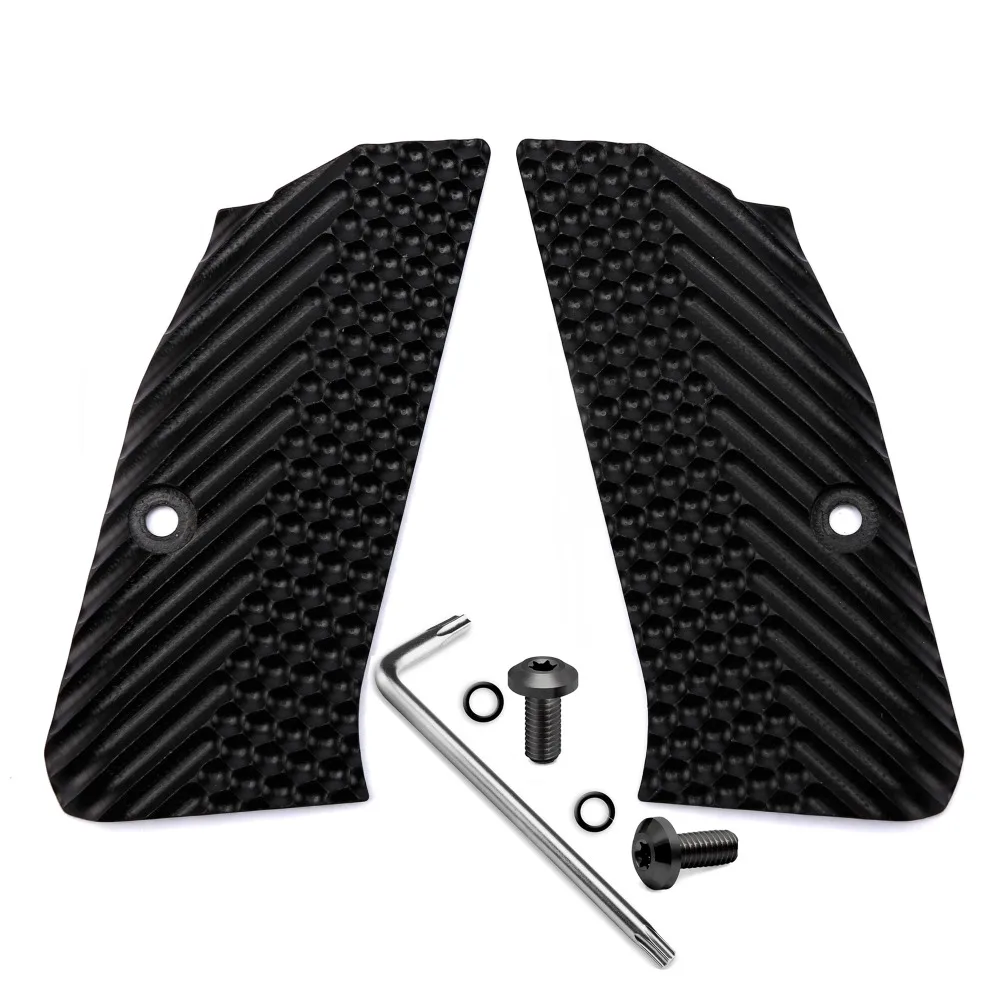 Guuun placas de agarre G10 antideslizantes CZ Shadow2 Compact