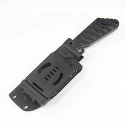 Cuchillo táctico de extracción rápida con funda y abrazadera
