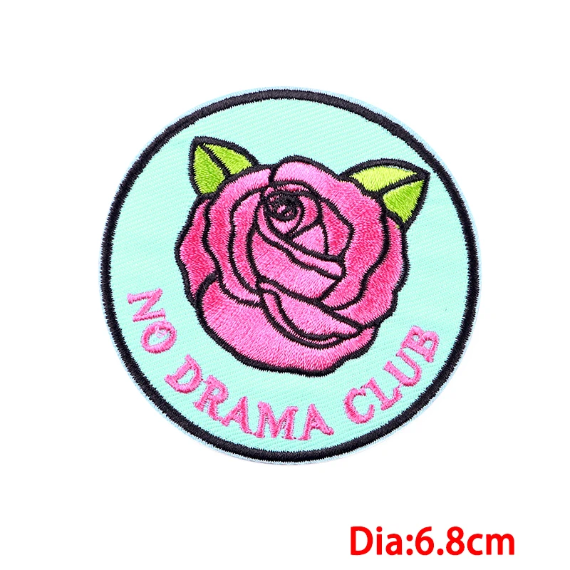 Parche bordado empoderamiento mujer – Termoadhesivo para ropa - imagen 2
