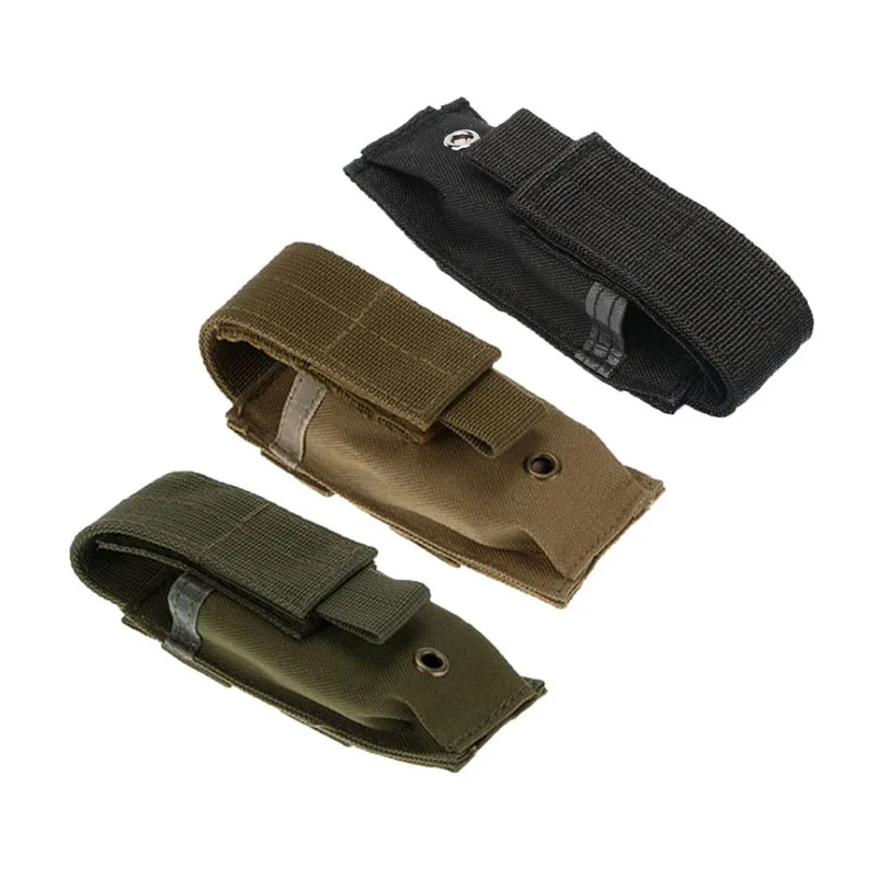 Bolsa táctica MOLLE para munición y porta linterna camuflaje - imagen 5
