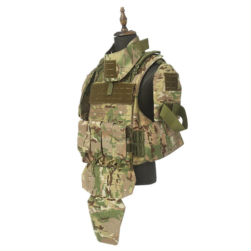 Chaleco táctico de protección completa con corte láser Oxford - imagen 4