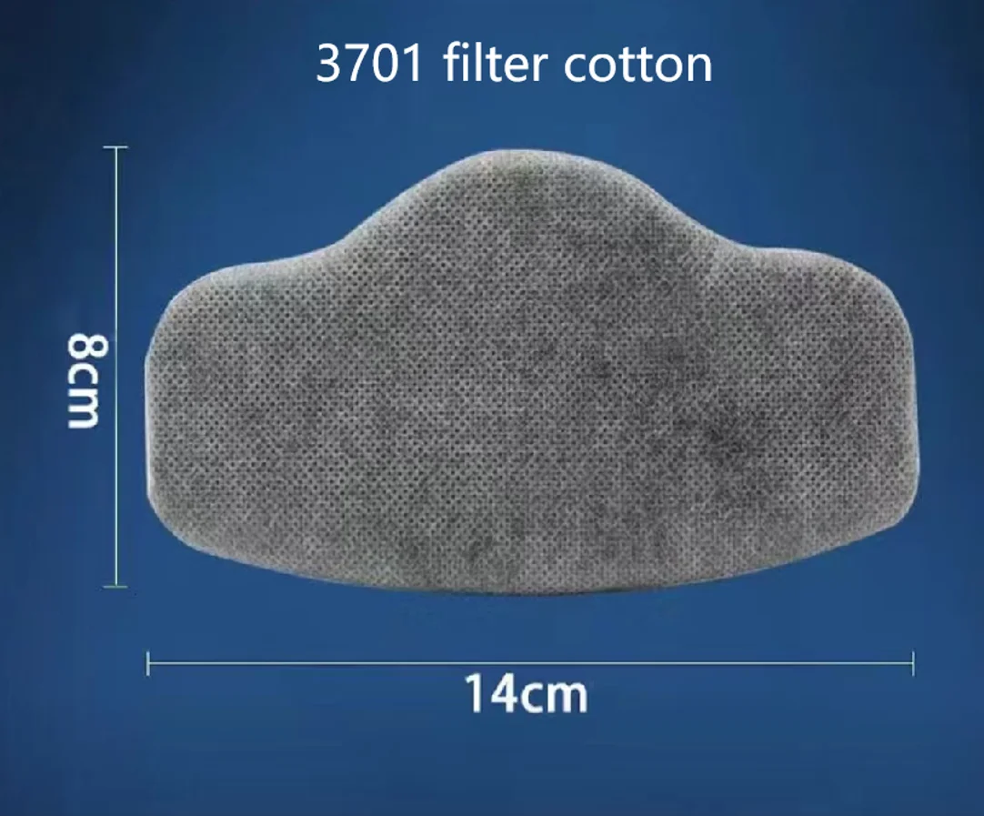Filtro antipolvo carbón activado PM 2,5 para máscara táctica - imagen 4