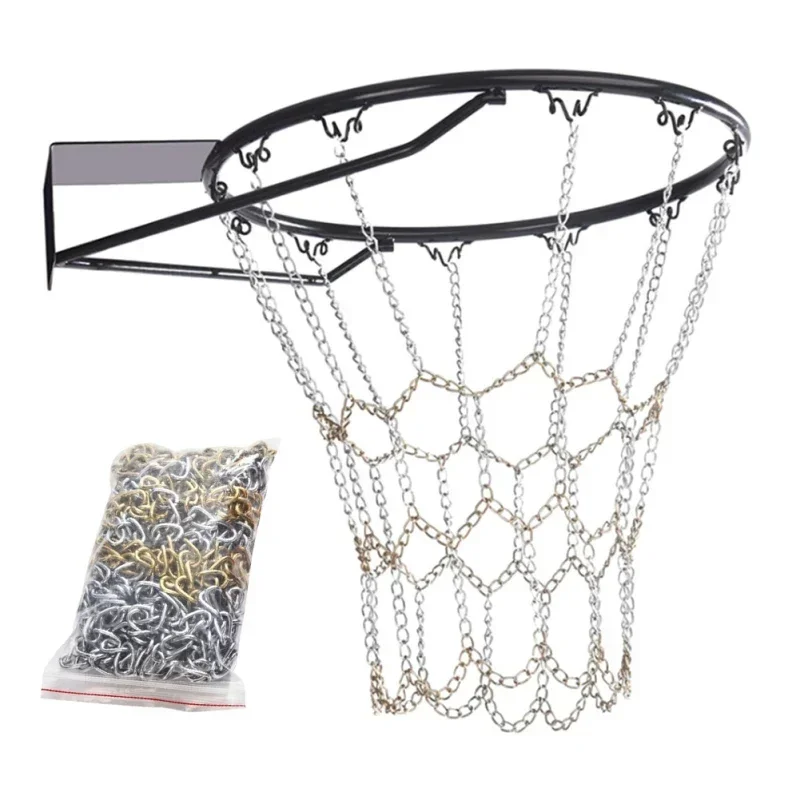 Red de baloncesto galvanizada de acero para exteriores