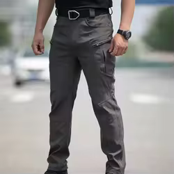 Pantalón cargo softshell táctico – Elástico/secado rápido hombre