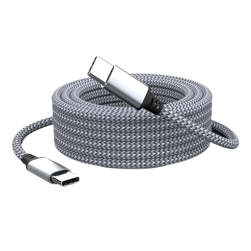 Cable USB-C de carga rápida PD para móvil y portátil