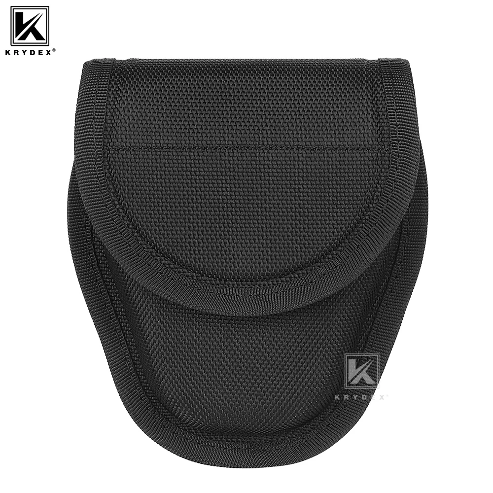 KRYDEX funda táctica porta esposas de nailon 1000D con cierre oculto