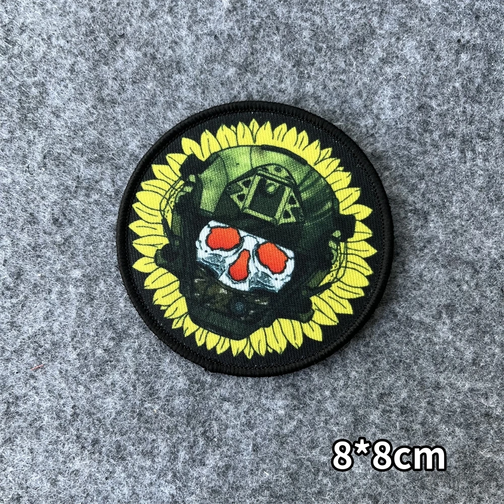 Parche táctico castor cuervo – bordado militar termoadhesivo - imagen 3