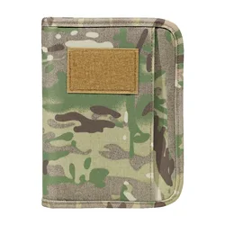 Cuaderno táctico de exteriores con cubierta protectora y hojas sueltas