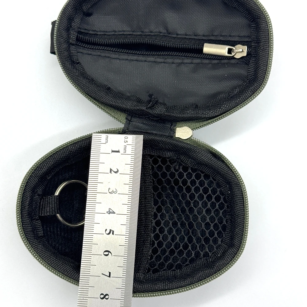 Bolsa EDC táctica tipo granada con llavero para monedas y llaves - imagen 4
