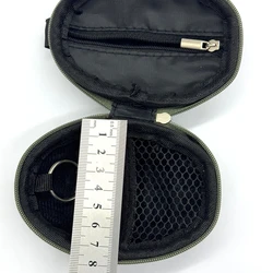 Bolsa EDC táctica tipo granada con llavero para monedas y llaves