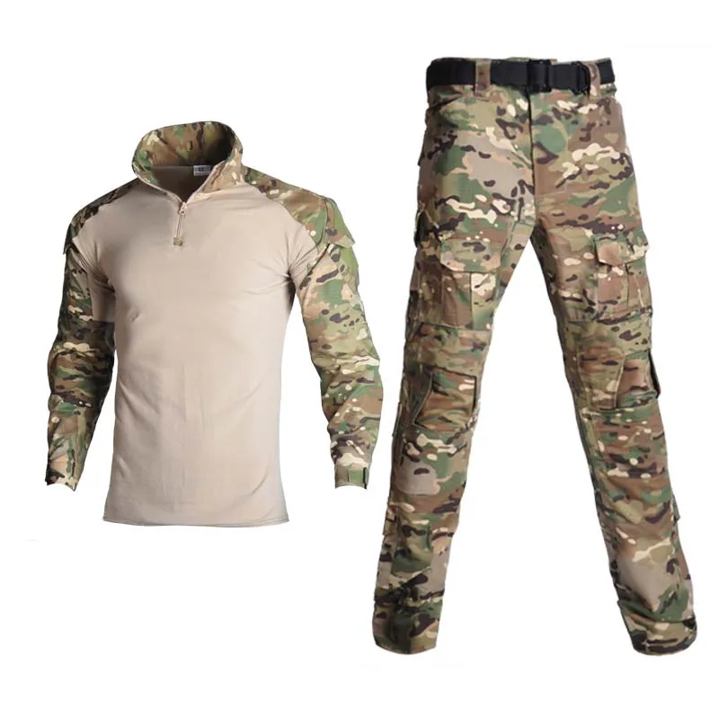 Uniforme táctico de combate – camisa manga larga y pantalón cargo - imagen 3