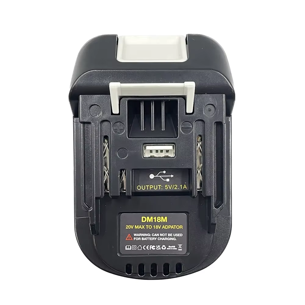 Adaptador conversor 20V a 18V para Milwaukee Dewalt Makita