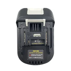 Adaptador conversor 20V a 18V para Milwaukee Dewalt Makita