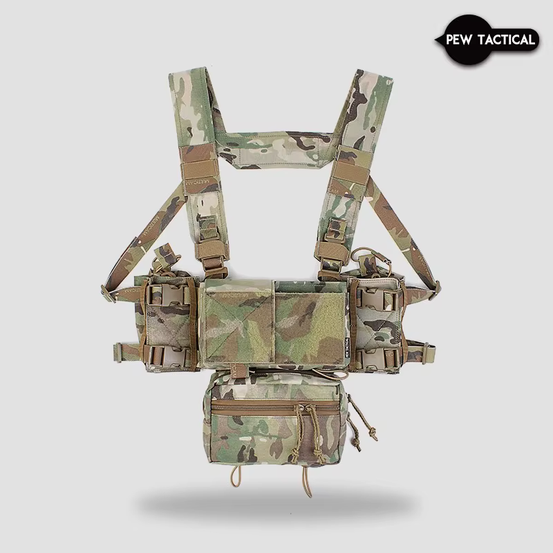 Pew Tactical MK4 D3 Rig de Pecho Táctico 500D Mate – Airsoft y Caza - imagen 2