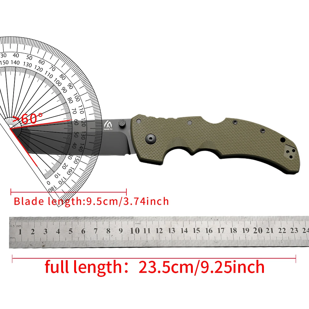 Cuchillo plegable G10 multifunción para al aire libre y hombre - imagen 4