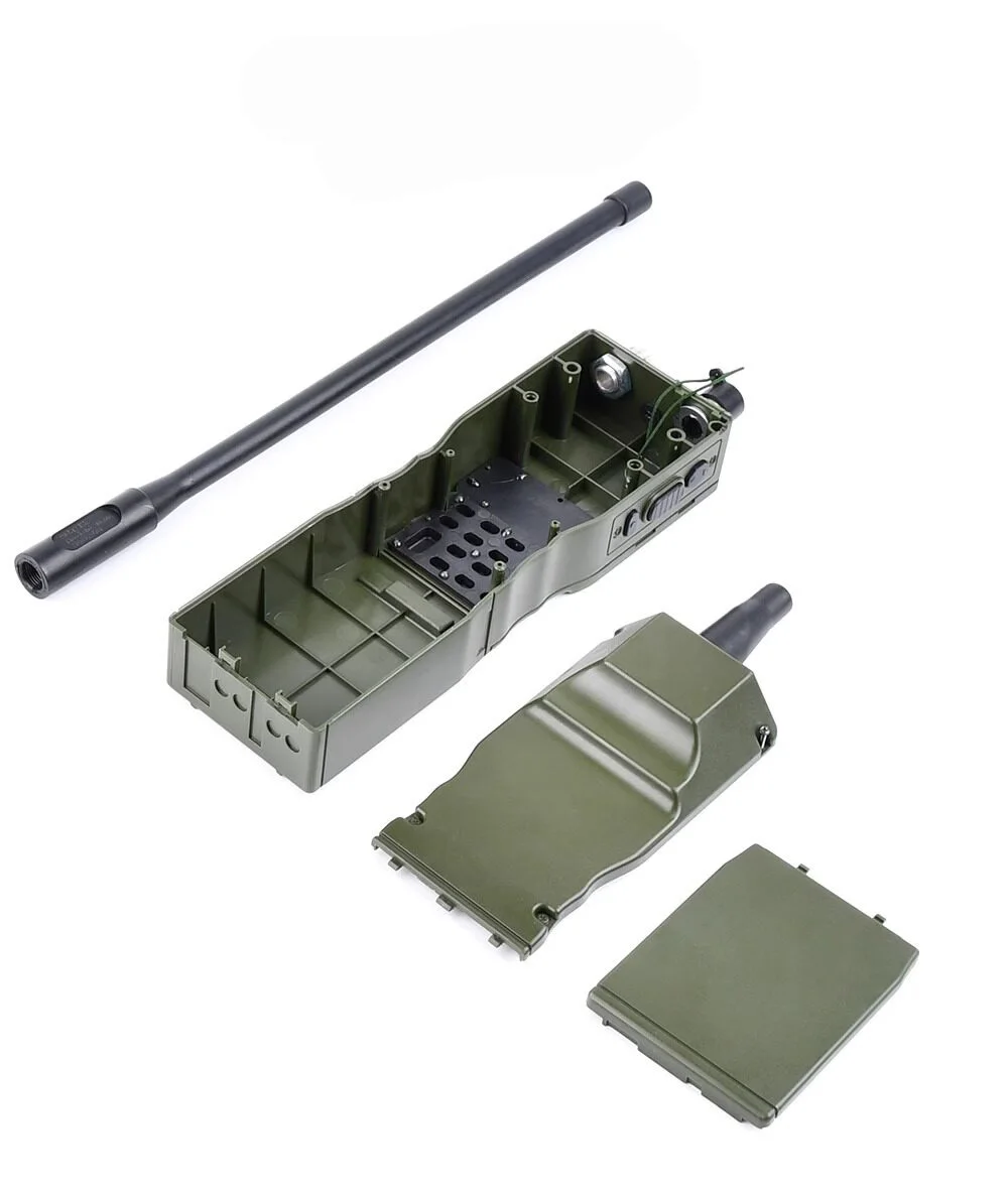 Radio táctica PRC 152/148 Airsoft con funda y kit antena interfono - imagen 4