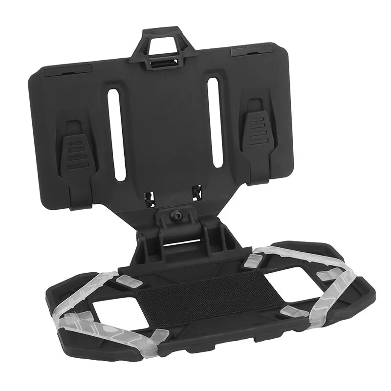 Chaleco táctico MOLLE con soporte teléfono y mapa Airsoft caza