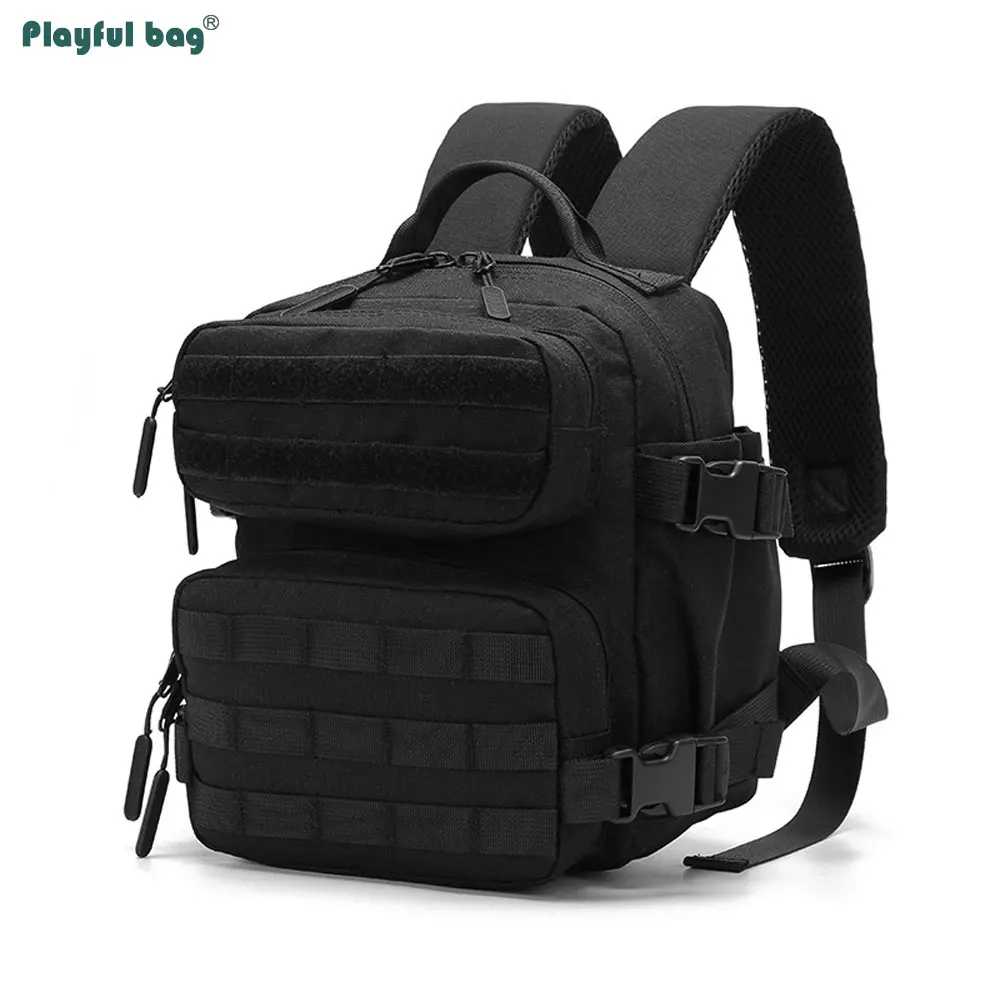 Mochila táctica 9L MOLLE – Bolsa multifunción outdoor compacta - imagen 4