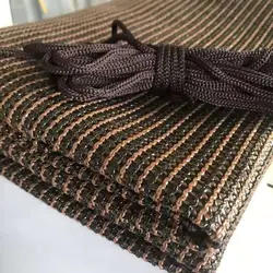 Sombrilla táctica caqui – refugio exterior resistente UV para camping