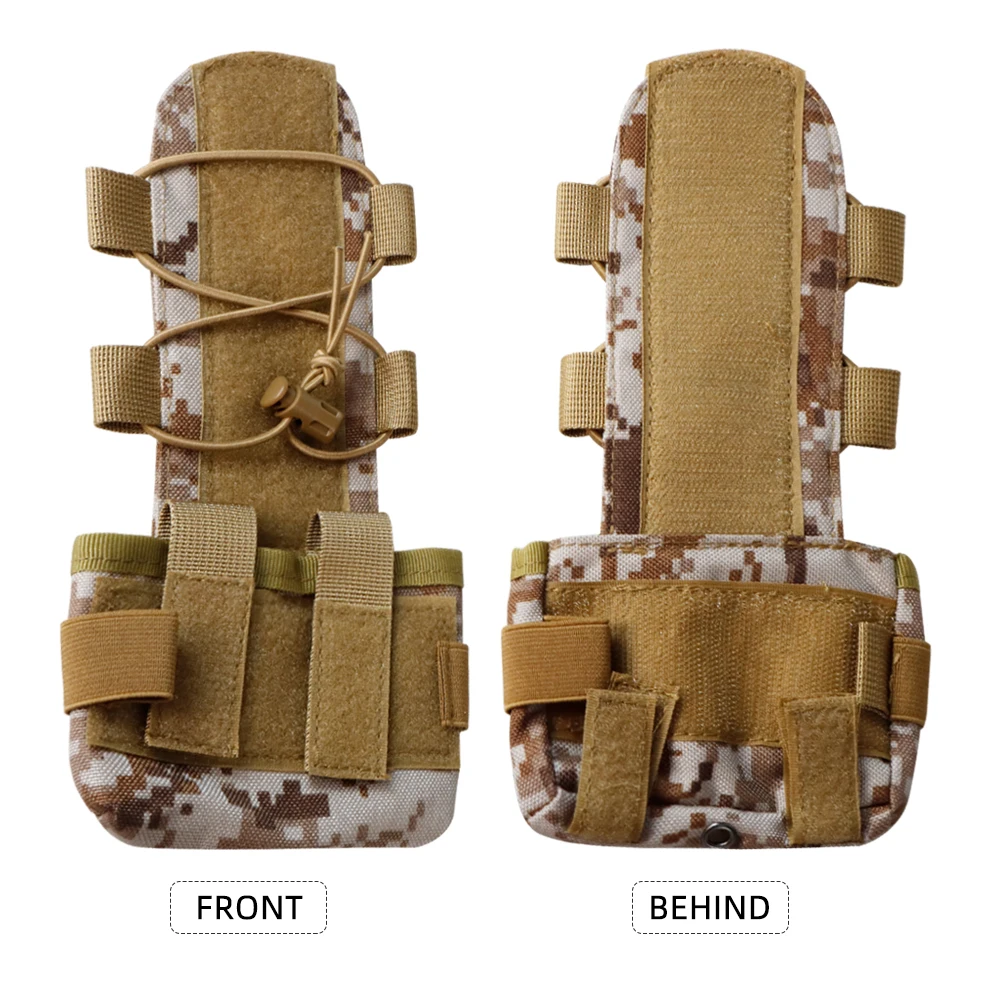 Paquete contrapeso MK2 casco táctico – Bolsa batería Airsoft MOLLE - imagen 4