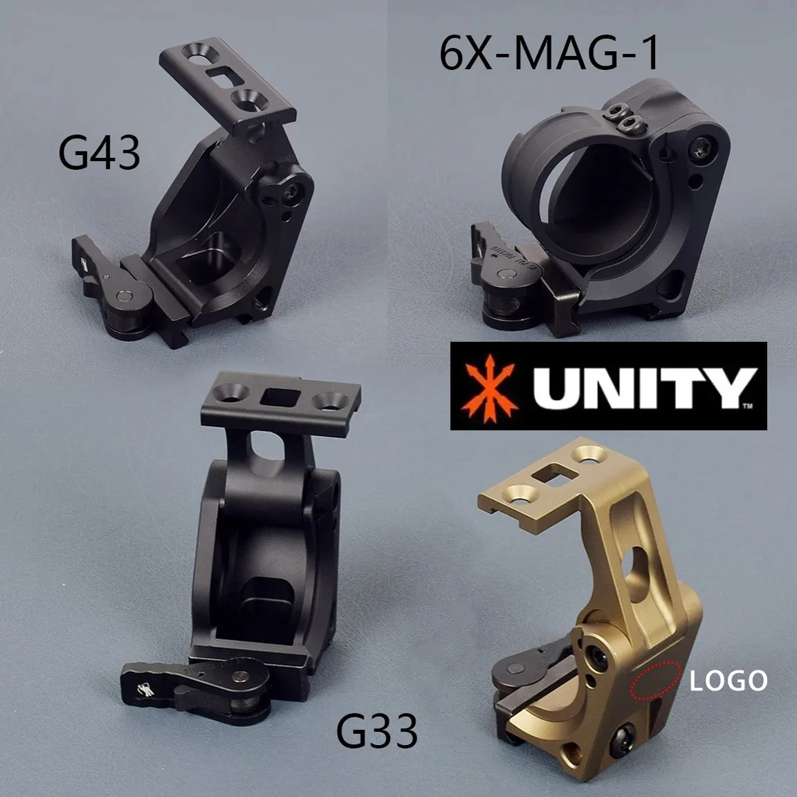 Montura QD para visores G33 G43 G45 – Montaje rápido - imagen 5