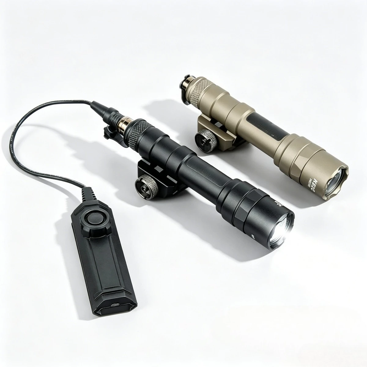 Linterna táctica LED M600B para AR15 con doble interruptor y enfoque - imagen 4