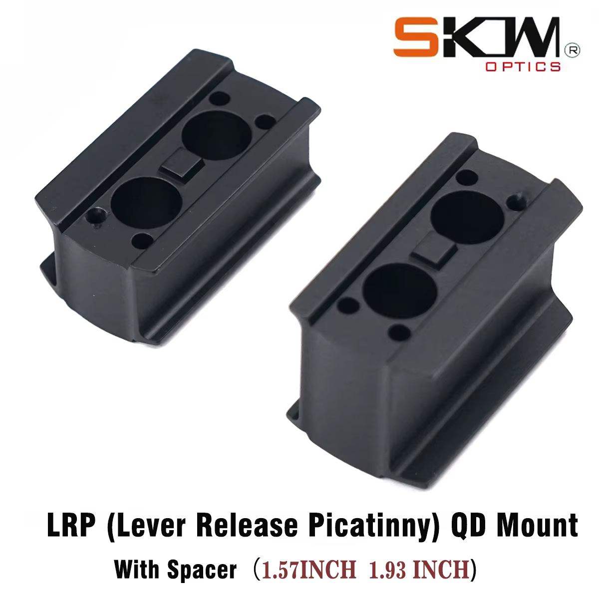 SKWoptics Soporte táctico LRP QD Red Dot riel Picatinny - imagen 5