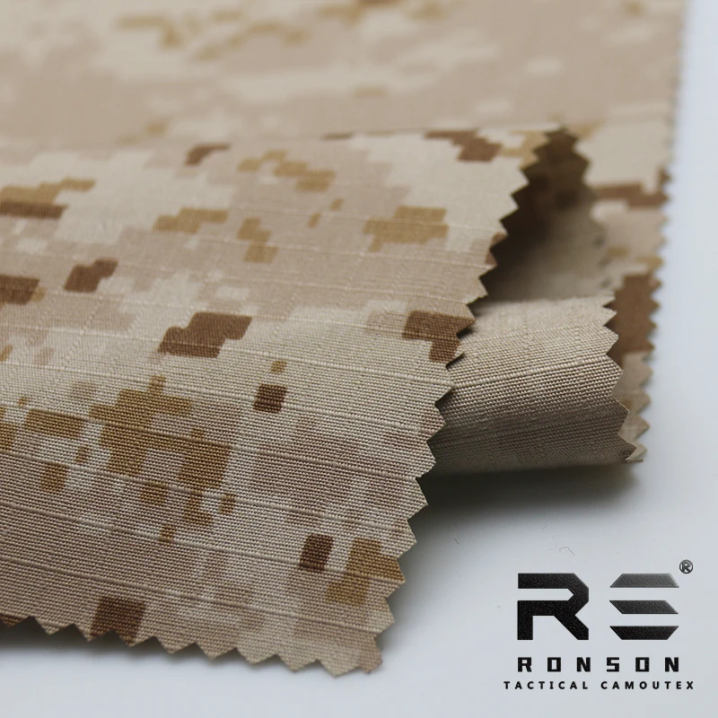 Tela ripstop camuflaje AOR nailon y algodón para uniforme táctico - imagen 4