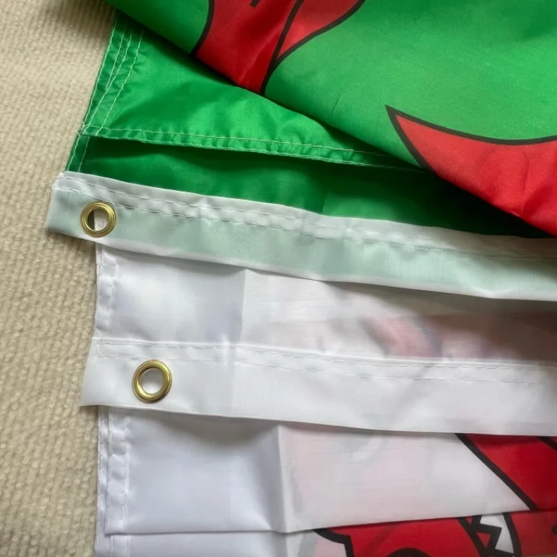 Bandera montada en mástil