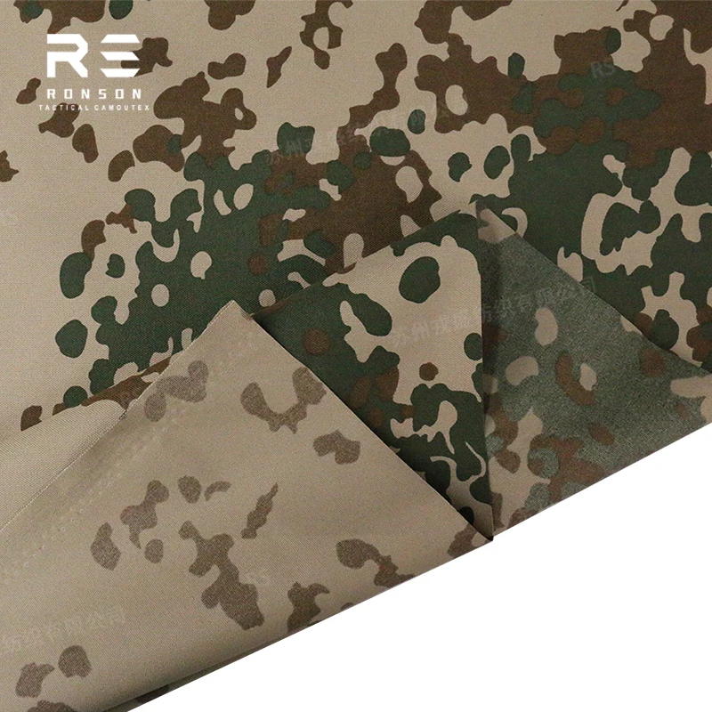 Cordura 500D Flecktarn Desert tejido repelente al agua PU táctico - imagen 3