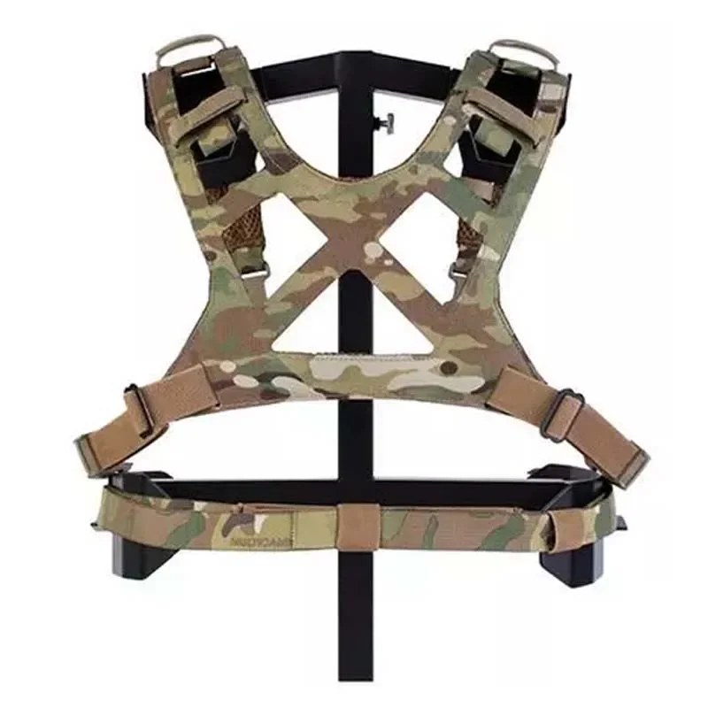 Arnés de pecho táctico MK3 D3CRM con correaje de corte láser exteriores - imagen 3