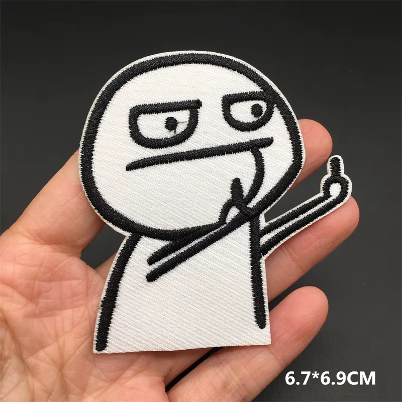 Parches bordados anime punk para planchar – Ropa y accesorios - imagen 4