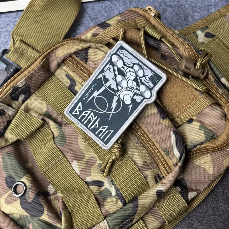 Parche táctico moral UAV – gancho y bucle para mochila - imagen 5