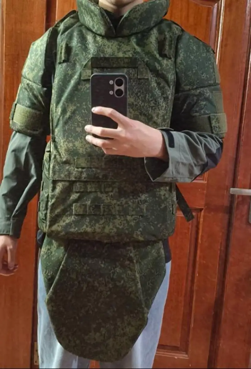 Chaleco táctico camuflaje con protección de blindaje pesada - imagen 3