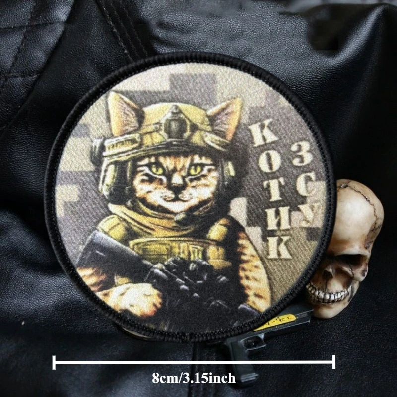 Parche táctico MOLLE con velcro insignia moral para uniforme mochila - imagen 5