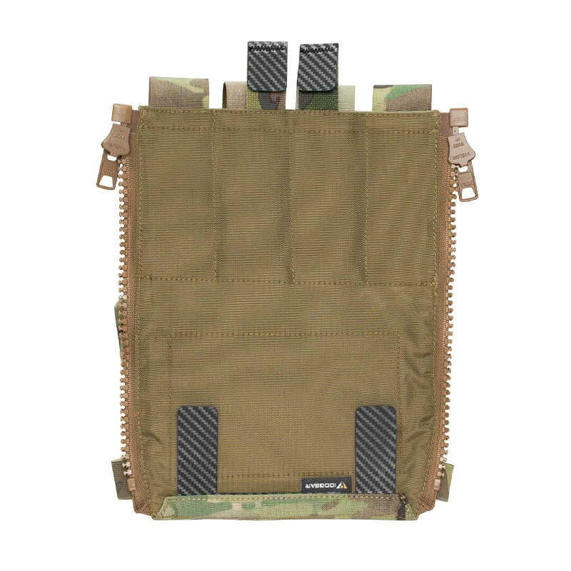 Accesorio chaleco táctico Airsoft con bolsas de cargadores y cremallera - imagen 2