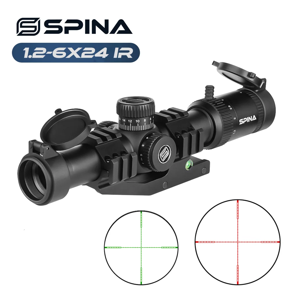Mira telescópica táctica para rifle AR15 BDC con retícula iluminada - imagen 5